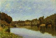 Alfred Sisley The Seine at Bougival Norge oil painting reproduction